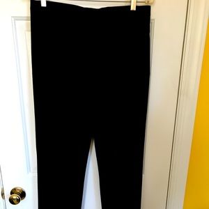 Black wool wolford trousers